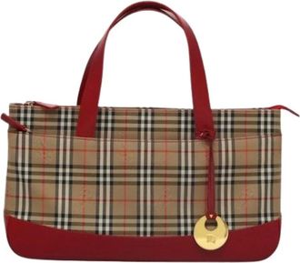 Burberry Pre-owned Handbags, female, Multicolor, Size: ONE SIZE Pre-owned Nova Check Handbag