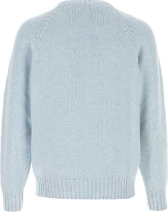 Umit Benan Mens Cashmere Sweater Blue