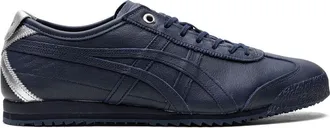 Onitsuka Tiger Mexico 66 Midnight Navy sneakers - men - Rubber/Fabric/Calf Leather - 23.5 - Blue