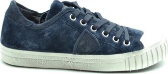 Philippe Model Elegante Sneakers - Dames - Sneakers - Blauw - 35 EU - Leer - Schoenen