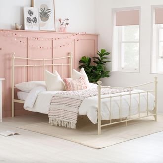 Birlea Emily Bed in Cream | Size: Double