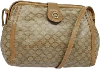 Celine Pre-owned Vintage Cross Body Bag - Dames - Vintage Schoudertas - Beige - ONE Size - Vintage
