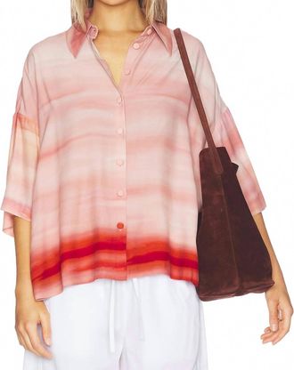 Hemant & Nandita Oversized Lightweight Shirt In Multi