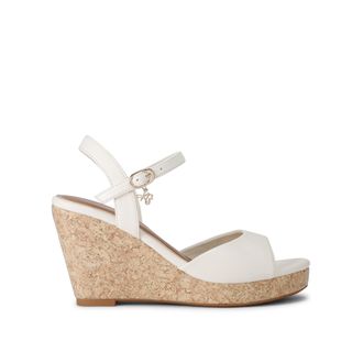 Kurt Geiger Womens Patsy Sandals - White - Size UK 3