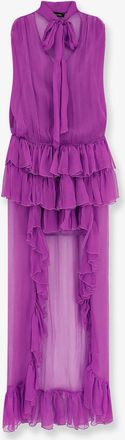 Actualee Vestito asimmetrico in voile - ACTUALEE - gender_Woman