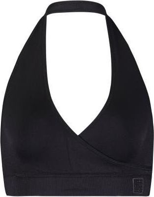 BraBar/Boutique Hug Backless Halter Bralette in Black at Nordstrom, Size X-Small