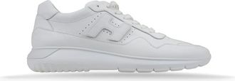 Hogan Mens Lace-Up Leather Trainers
