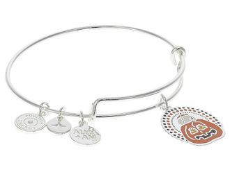 Alex and Ani Peanuts Snoopy Pumpkin Womens Bracelet Womens Bracelet Shiny Silver