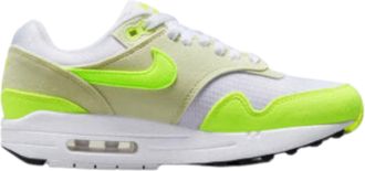 Nike Air Max 1 87 Sneakers in White/Volt/Sea Glass Women Low-Top