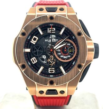 Hublot Pre-owned Hublot Big Bang Unico Chronograph Black Dial Mens Watch 402.OX.0138.WR