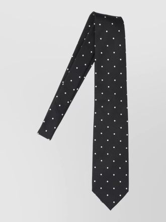 Tom Ford regular width pointed tip polka dot tie