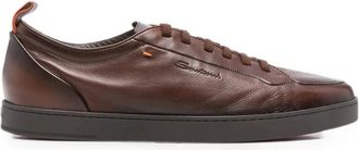 Santoni Fris50 - male - Santoni - Sneakers - Brown - 7 1/2 UK - Shoes