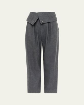 J.W.Anderson Fold Over Wool Trousers