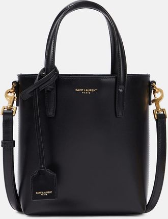 Saint Laurent Toy Shopping Mini leather tote bag