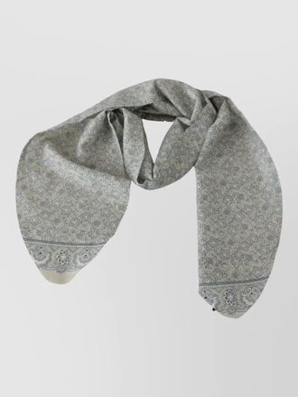 Ermanno Scervino silk floral-print scarf