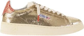 Autry Dallas Low Sneakers - Heren - Sneakers - Beige - 37 EU - Katoen - Schoenen