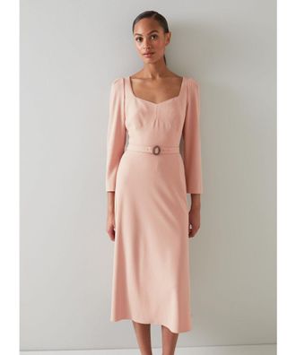 L.k. Bennett Womens Katerina Dresses, Pink - Size 18 UK