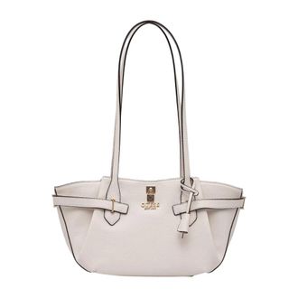 Guess Yesba Handtas - Dames - Schoudertassen - Beige - ONE Size - Polyester - Tassen