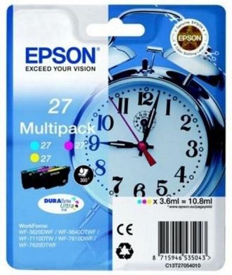 Epson Durabrite Ultra Ink Multipack (3 Colors) T 27 T 2705