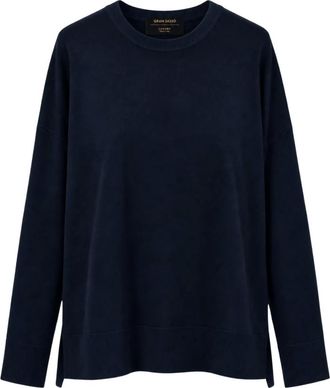 Gran Sasso Maglieria Girocollo - - Knitwear - Donna - Blu - 4XL
