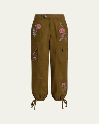 Cinq à Sept Zola Desert Rose Cargo Joggers