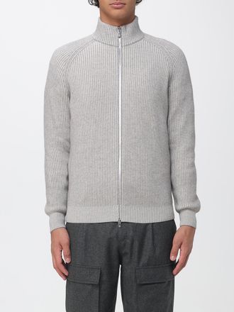 Brunello Cucinelli Roll Neck Zip-Up Cardigan in Pure Cashmere