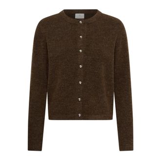 Kaffe Cardigans - Dames - Truien - Bruin - Maat: S