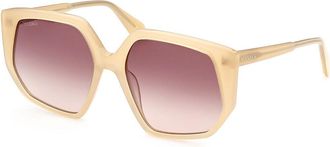 Max & Co. MO0032 45F Womens Sunglasses Brown Size 58