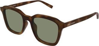 Saint Laurent Sunglasses, unisex, Brown, Size: 49 MM SL 457 Sunglasses
