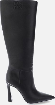 DKNY Womens Carmel Tall Boots - Black - Size: 6