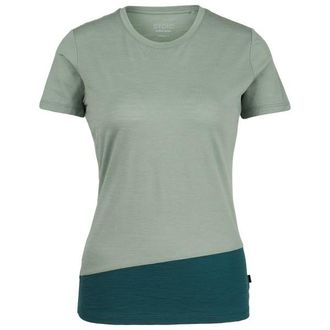 Stoic Merino155 LaholmSt. Colorblock T-Shirt Merinoshirt f&uuml;r Damen | bunt