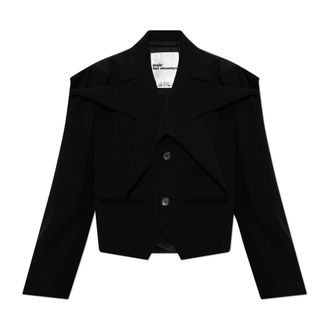 Comme Des Gar&ccedil;ons Blazers, female, Black, Size: S Comme des Gar&ccedil;ons Noir Kei Ninomiya