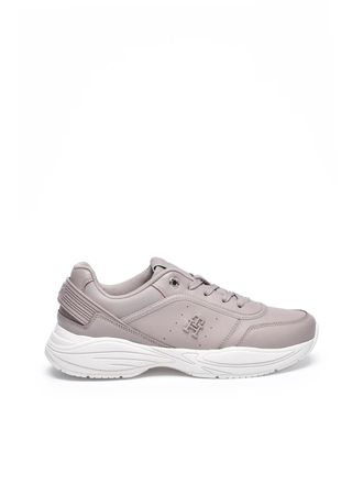 Tommy Hilfiger Brown Padded Tech Heel Runner Sneakers