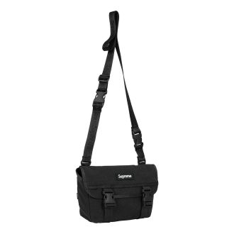 SUPREME Mini Messenger Bag SS25 Black SS25B8-BLACK