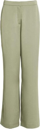Swing Wijde broek - Dames - Wijde Broeken - Groen - M - Broeken