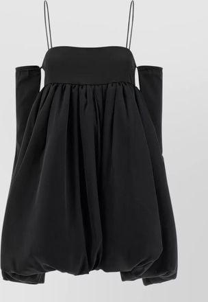 Rotate satin strapless mini dress