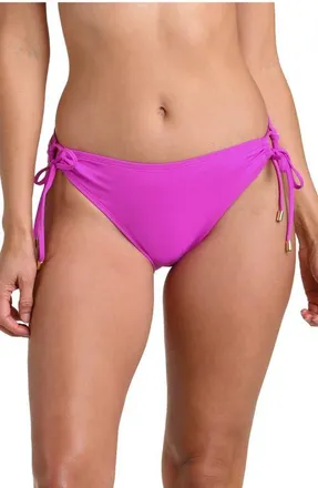 La Blanca Island Goddess Hipster Bikini Bottoms in Violet at Nordstrom, Size 12