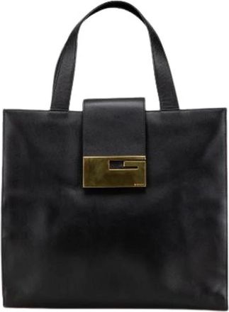 Gucci Pre-owned Handbags, female, Black, Size: ONE SIZE Pre-owned Handbag