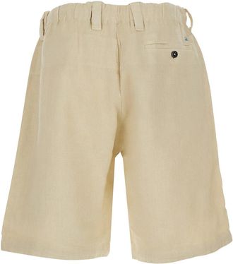 C.P. Company Mens Shorts Lino Beige Linen