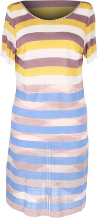 Missoni Mare Striped Mini Dress in Multicolor Viscose