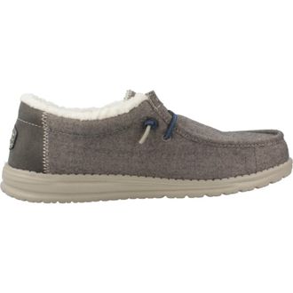 Hey Dude Herringbone Veterschoenen - Heren - Veterschoenen - Bruin - 41 EU - Schoenen