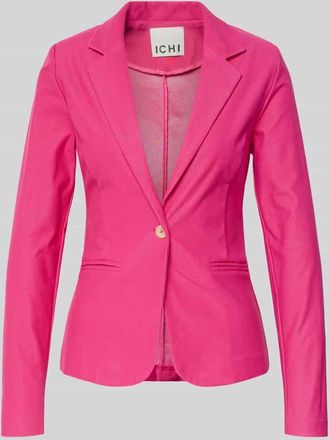 Ichi Slim Fit Blazer mit Paspeltaschen Modell KATE in Pink, Gr&ouml;&szlig;e XL