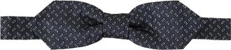 Dolce & Gabbana Elegante Polka Dot Zijden Vlinderdas - Heren - Accessoires - Blauw - ONE Size - Accessoires