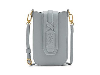 Hobo Expedition Phone Crossbody Cross Body Womens Handbags Indigo Cloud, Leather