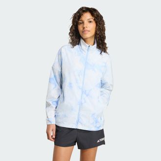 adidas Womens adidas Terrex Multi Spray Dye CLIMA365 Wind Jacket