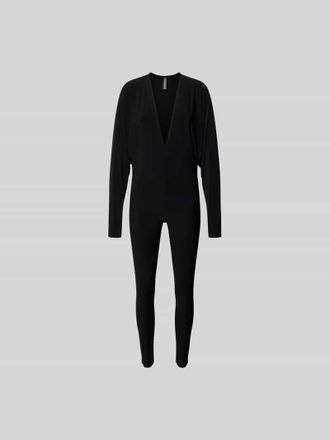 Norma Kamali Jumpsuit mit Stretch-Anteil in Black, Gr&ouml;&szlig;e L