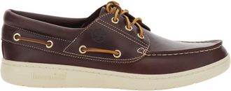 Timberland Portofino Pier Boat Shoe - Heren - Bootschoenen - Rood - 40 1/2 EU - Leer - Schoenen