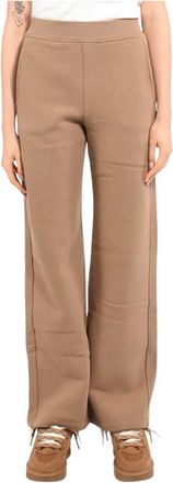 Max Mara Broeken, Dames, Bruin, M, Katoen, Wijde Broeken