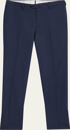 Cesare Attolini Mens Cotton-Wool Twill Pants