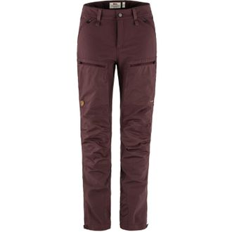Fj&auml;llr&auml;ven Womens Keb Agile Trousers Purple 36 EU